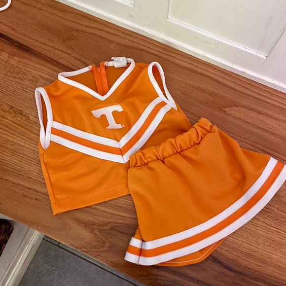 little King Other - Tennessee Big Orange Little King Toddler 2-piece Cheerleading Outfit Girls 3T